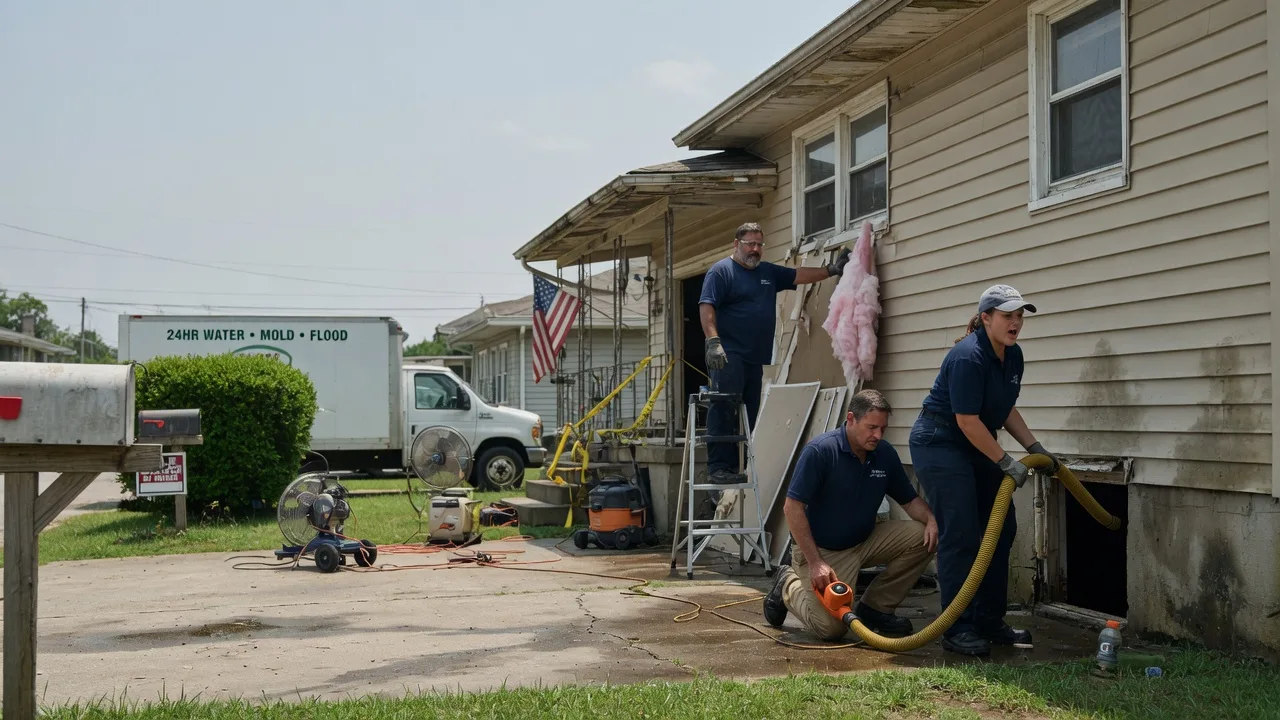 Water Damage Repair in Cecil, OH near me